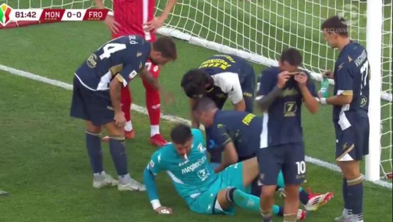 Alen Sherri lë spitalin në gjendje stabile, pas dëmtimit të rëndë në Monza-Frosinone