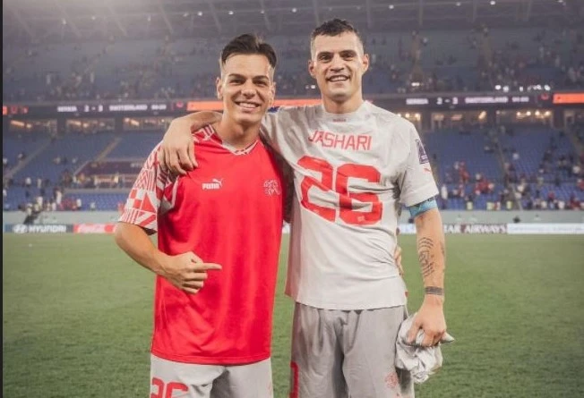 Ardon Jashari për Granit Xhakën: U rritëm me të njëjtin mentalitet fitues dhe ‘zjarr’ brenda vetes