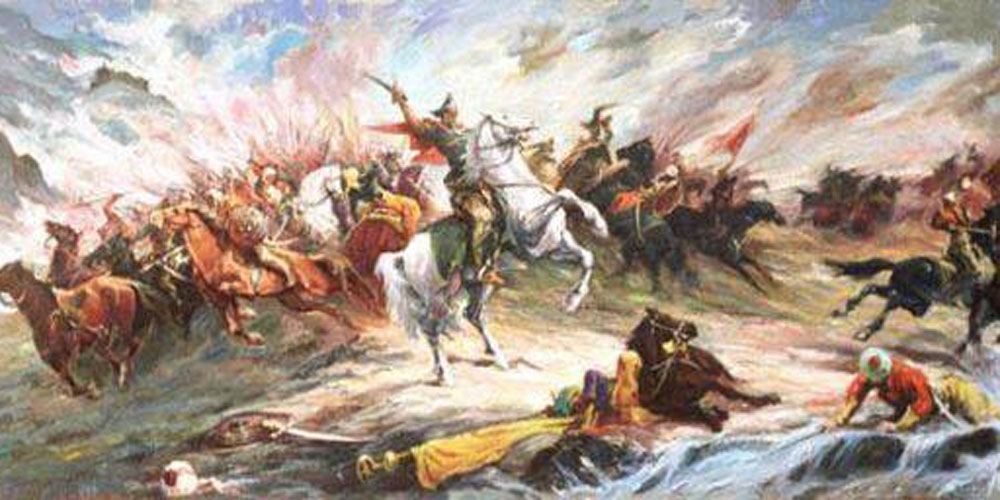 Beteja e Mokrës, 10 tetor 1445 pranë malit Mokra