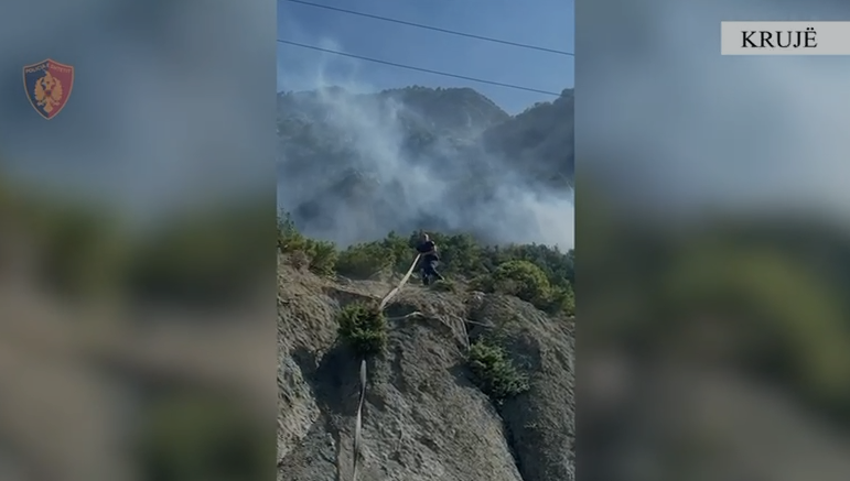 Dogji ullishtet e fqinjëve në Krujë pas konfliktit, arrestohet 19 vjeçari me precedent kriminal