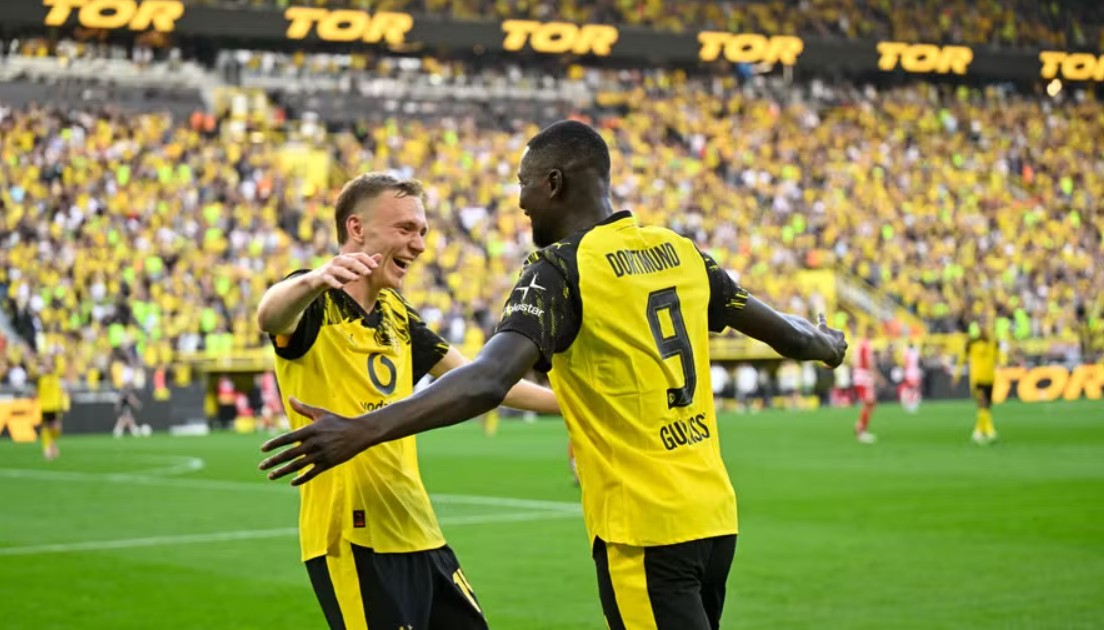 Dortmundi nuk e llogarit Union Berlin, dopietë e të zakonshmit Guirassy dhe goli i bukur i Nmecha (video)