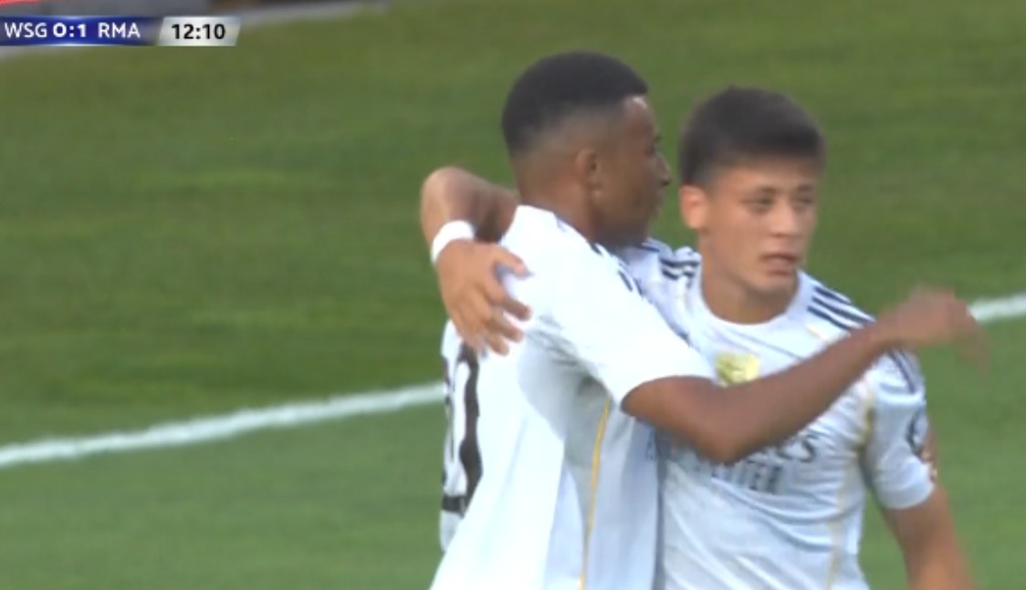 Dy gola për 2 minuta, Real Madrid “argëtohet” në Austri (video)