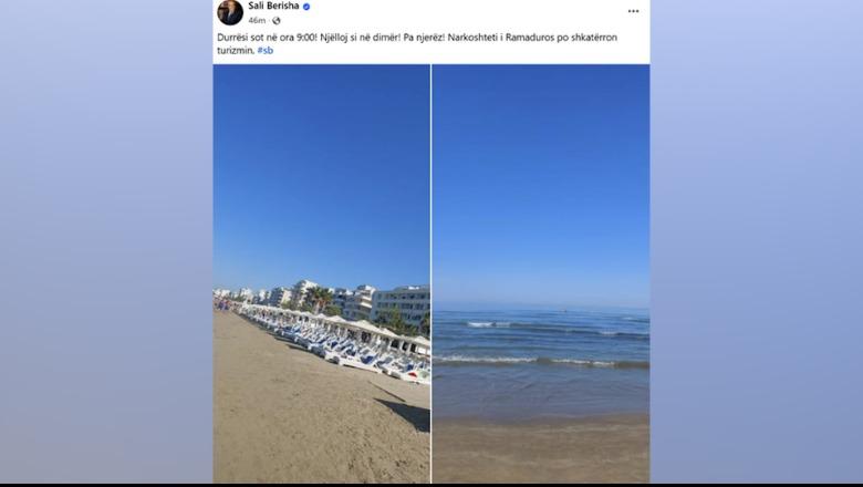 Dy pamjet e Durrësit/ Berisha vijon të nxijë turizmin, ndërkohë realiteti është ndryshe (FOTO)