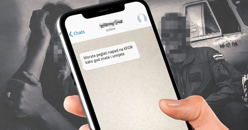 E dyshuara për spiunazh i dërgoi mesazhe “Mamit”, të dyshuarit për sulmin terrorist në Banjskë