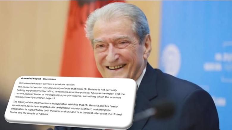 E “shiti” Berishën si “pensionist” te DASH për t’i hequr “non-gratën”, kompania e lobimit korrigjon letrat: Aktiv në…