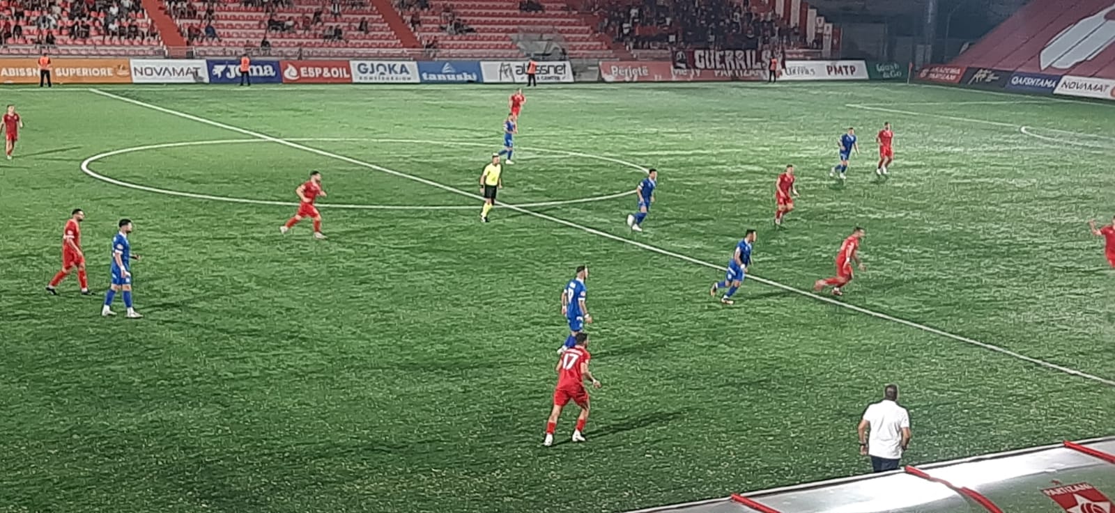 Elbasani ndal Egnatian, Partizani bëri pak për tri pikë