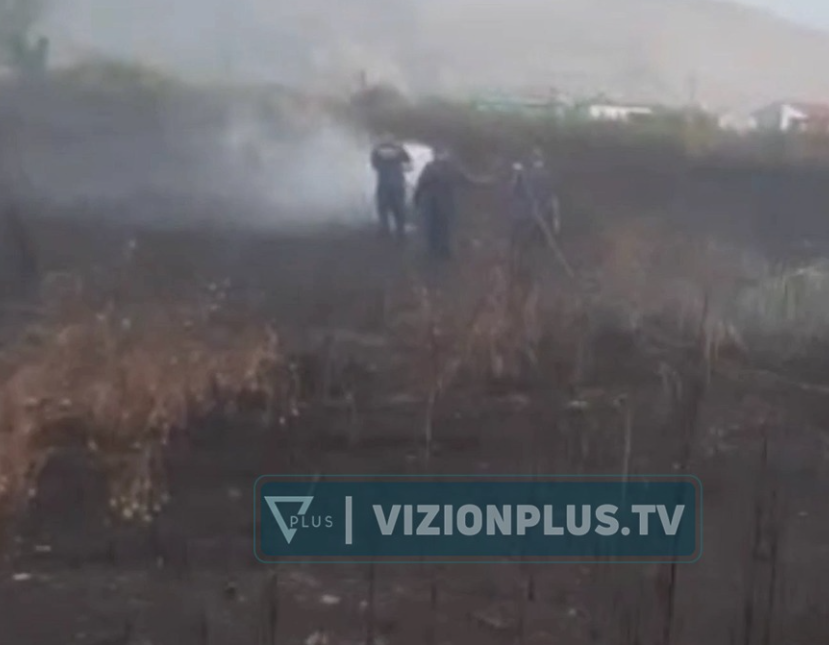 Era e fortë këput kabujt elektrikë në Kuçovë, zjarr pranë bazës ajrore të NATO-s