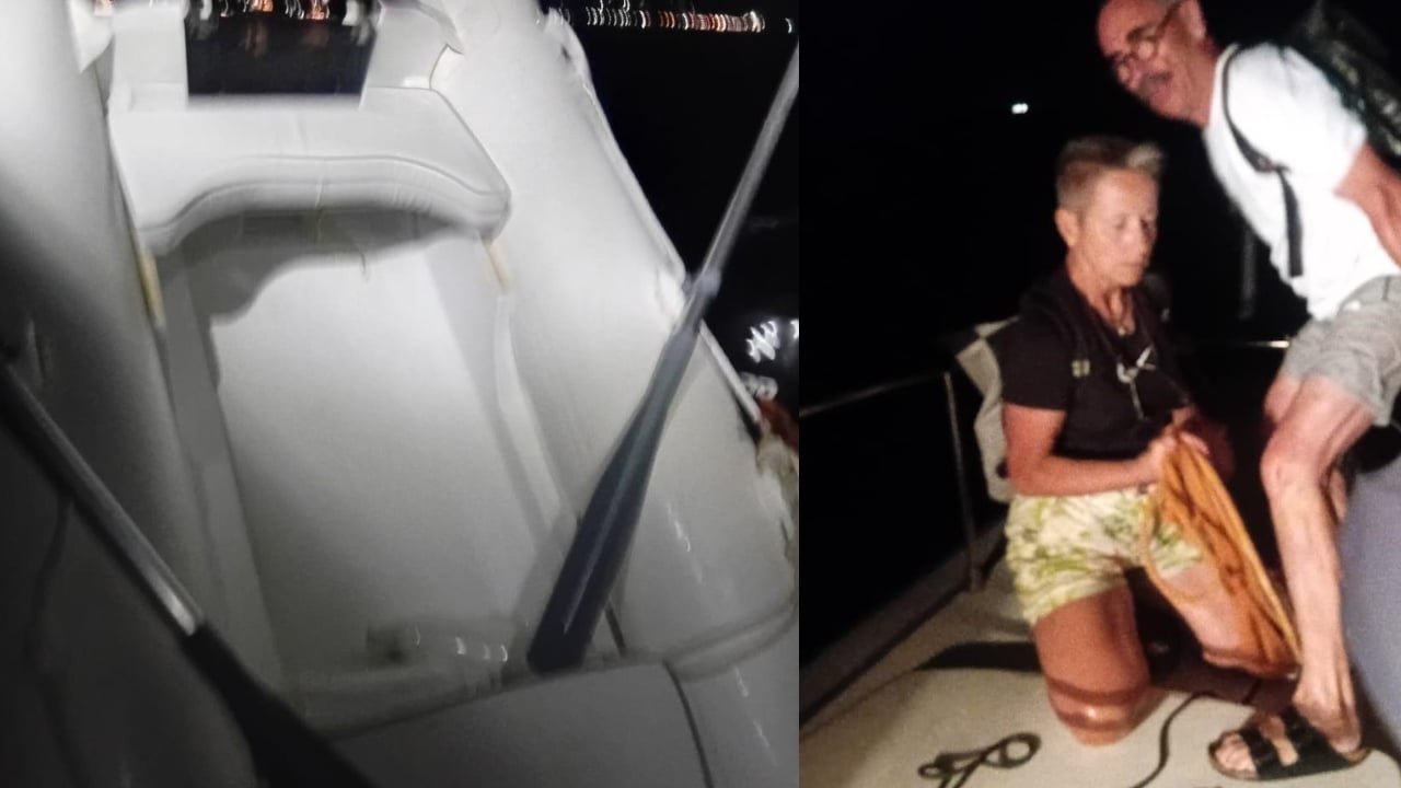 Era e fortë u largoi gomonen plastike nga jahti i tyre, shpëtohen në Qeparo dy turistët gjermanë që rrezikonin mbytjen