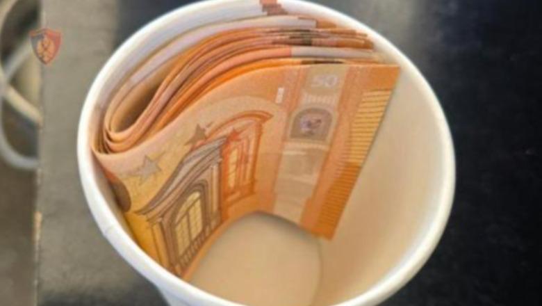 Eurot në gotën e kafesë për të mos hequr tendën e një lokali, vetëdorëzohet në polici punonjësi i IMT-së, Klajdi Zhilla