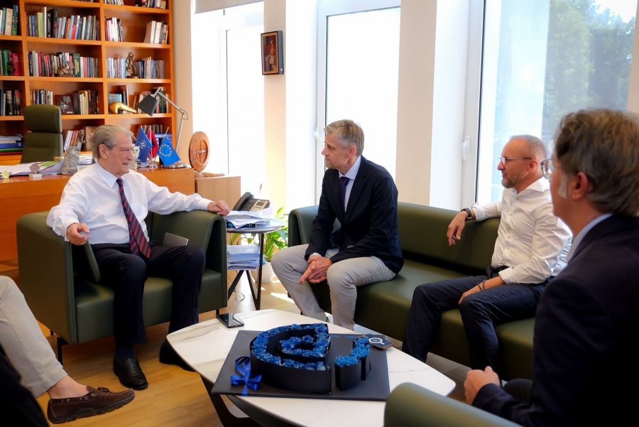 ‘Farsa e 11 majit do të denoncohet në çdo kryeqytet europian!’ Berisha takon zyrtarin e lartë pranë Fondacionit të CDU-së gjermane