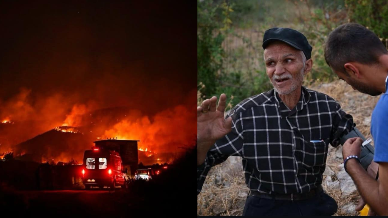 Foto sa 1000 fjalë! Zjarret apokaliptike, momentet e vështira për Shqipërinë! Çfarë nuk u pa nga orët e tmerrit