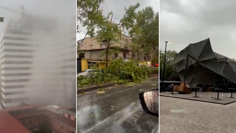 FOTO+VIDEO/ Stuhi në gjithë vendin/ Në Vlorë bllokohet qarkullimi, përmbyten rrugët në Lezhë, ndërprerje energjie në disa zona