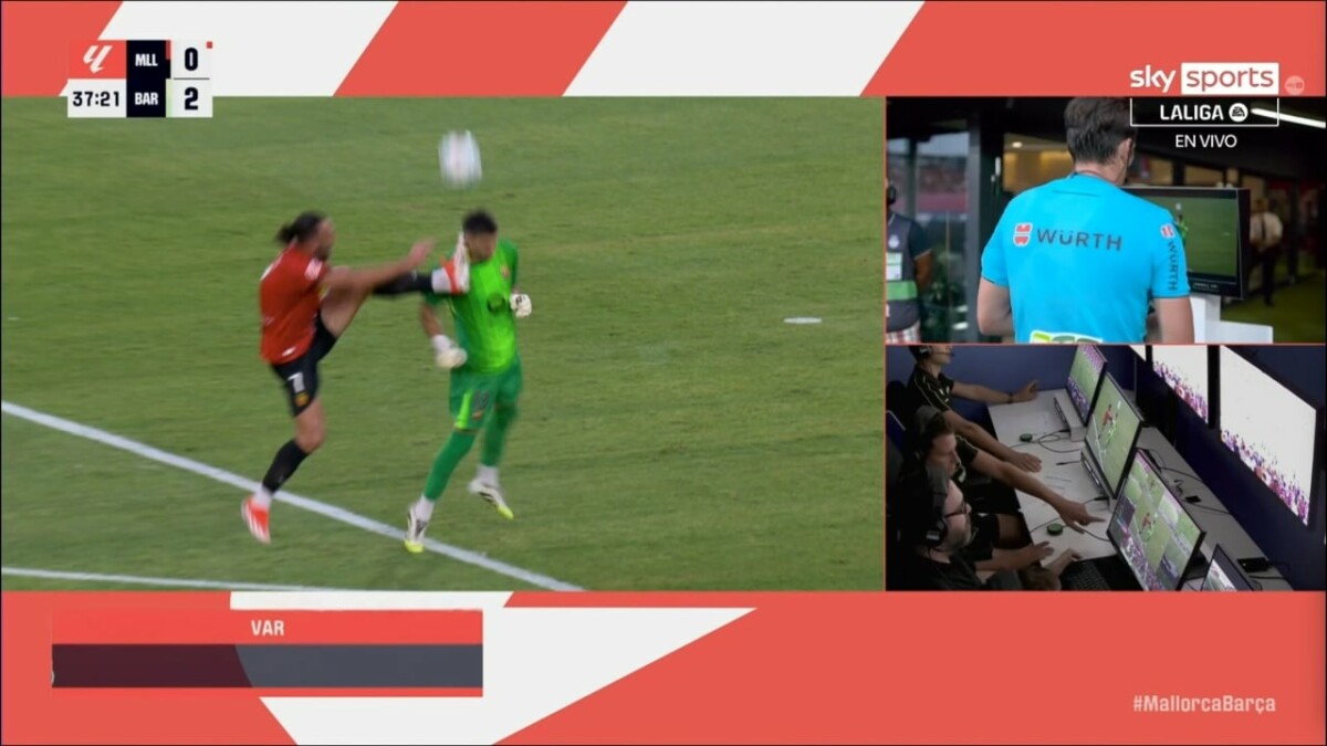 Goditi me shqelm në fytyrë portierin e Barcelonës, sulmuesi shqiptar ndëshkohet me karton të kuq pas ndërhyrjes horror