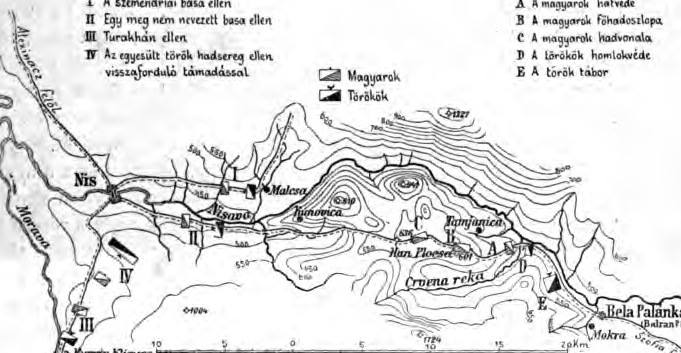 Hartë e rrallë luftarake kushtuar betejës së Kunovicës afër Nishit, më 3 nëntor 1443!