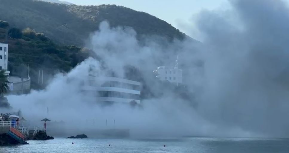 Hidhet në erë ndërtesa 3 katëshe në Radhimë/ E paralajmëruar nga Kryeministri Rama, IKMT nisi aksionin