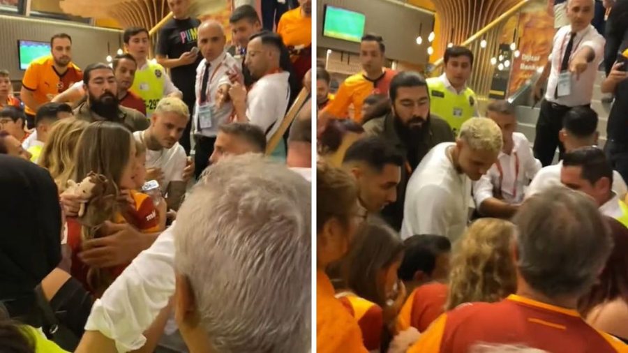 Icardi e humb toruan, godet me shuplakë tifozin e Gallatasarait