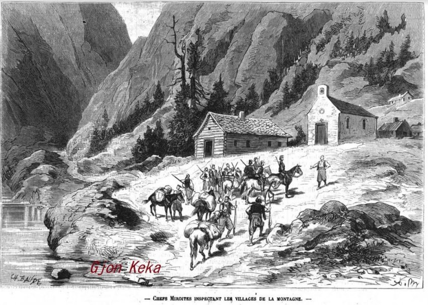 Imazhi i Mirditës, në vitin 1877