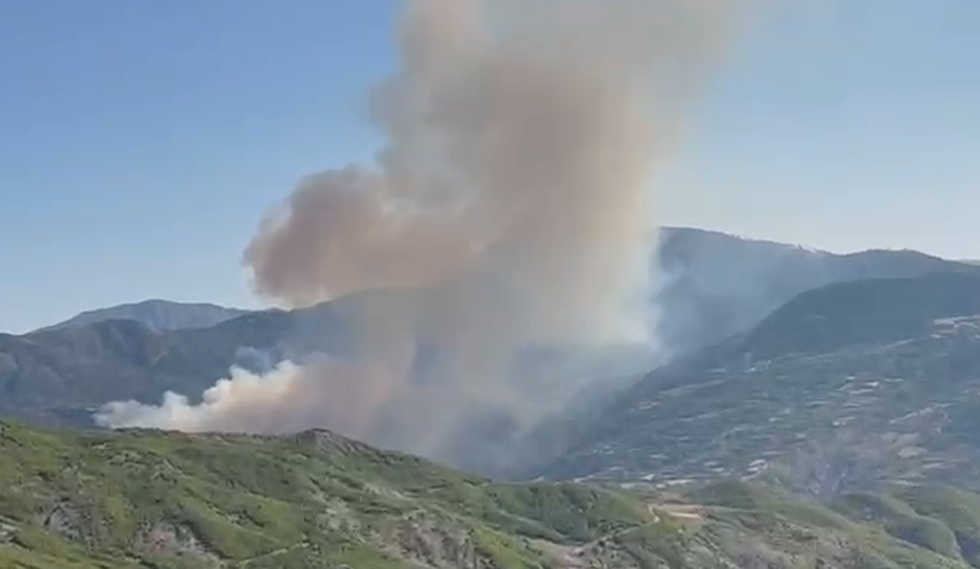 Katër helikopterë drejt Gramshit, bllokohen mes flakëve banorët e tre fshatrave dhe zjarrfikësit