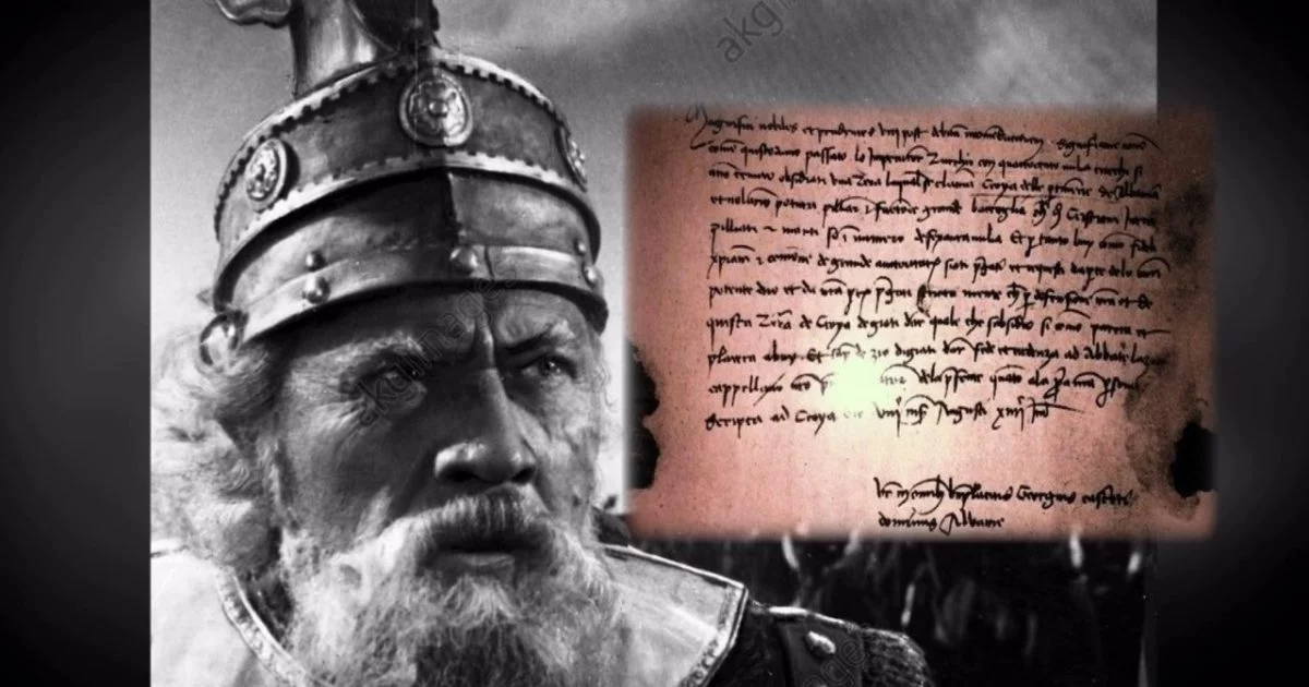 Kjo është letra e rrallë e nënshkruar nga dora e Skënderbeut(FOTO)