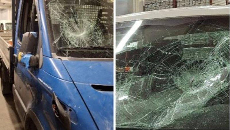 Kunati e pushoi nga puna, 36-vjeçari shqiptar i futet në kompani dhe i shkatërron kamionët