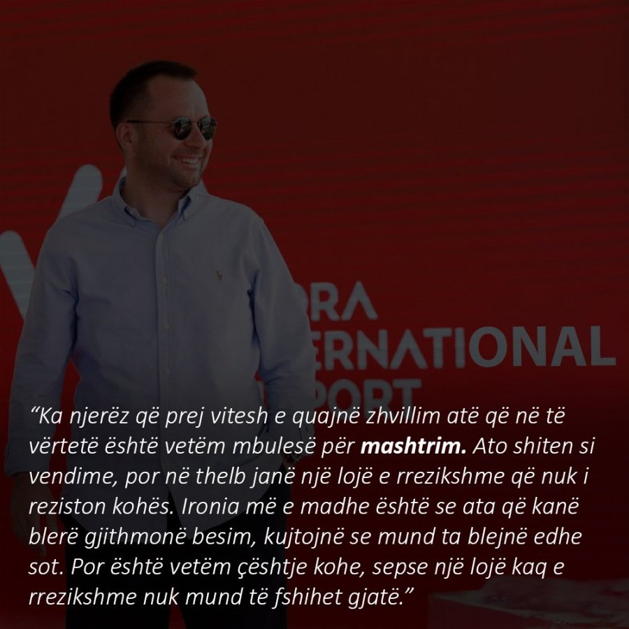 Lajmi për tentativën e grabitjes së aeroportit të Vlorës/ Reagon aksioneri tjetër, akuzon Pacollin për mashtrim