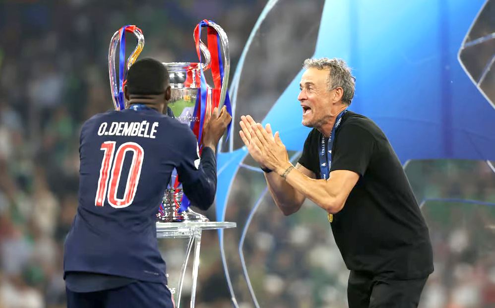 Luis Enrike optimist: Dembele mund të përmirësohet më tej në sezonin e ri, potenciali i tij është i jashtëzakonshëm