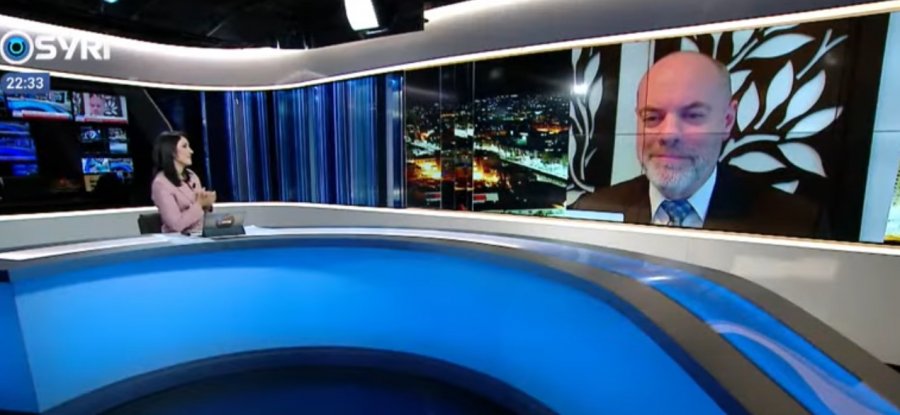 Mark Crawford në Syri TV: Trump po hap rrugën për paqe në botë, për 6 muaj ka sjellë…