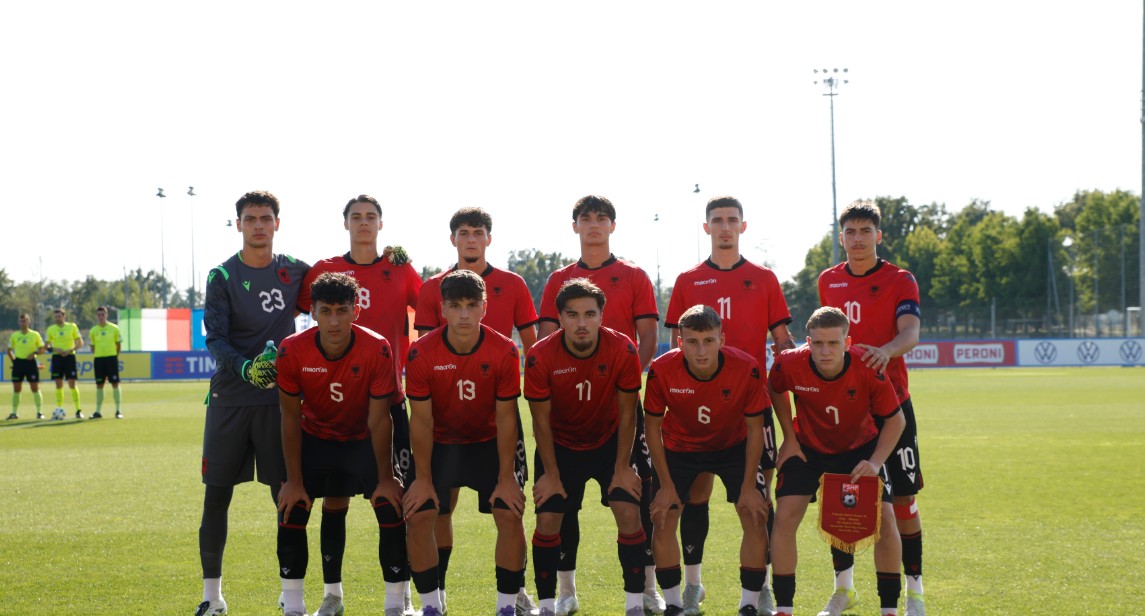 Miqësorja me Italinë, Shqipëria U-19 mposhtet me rezultatin e thellë