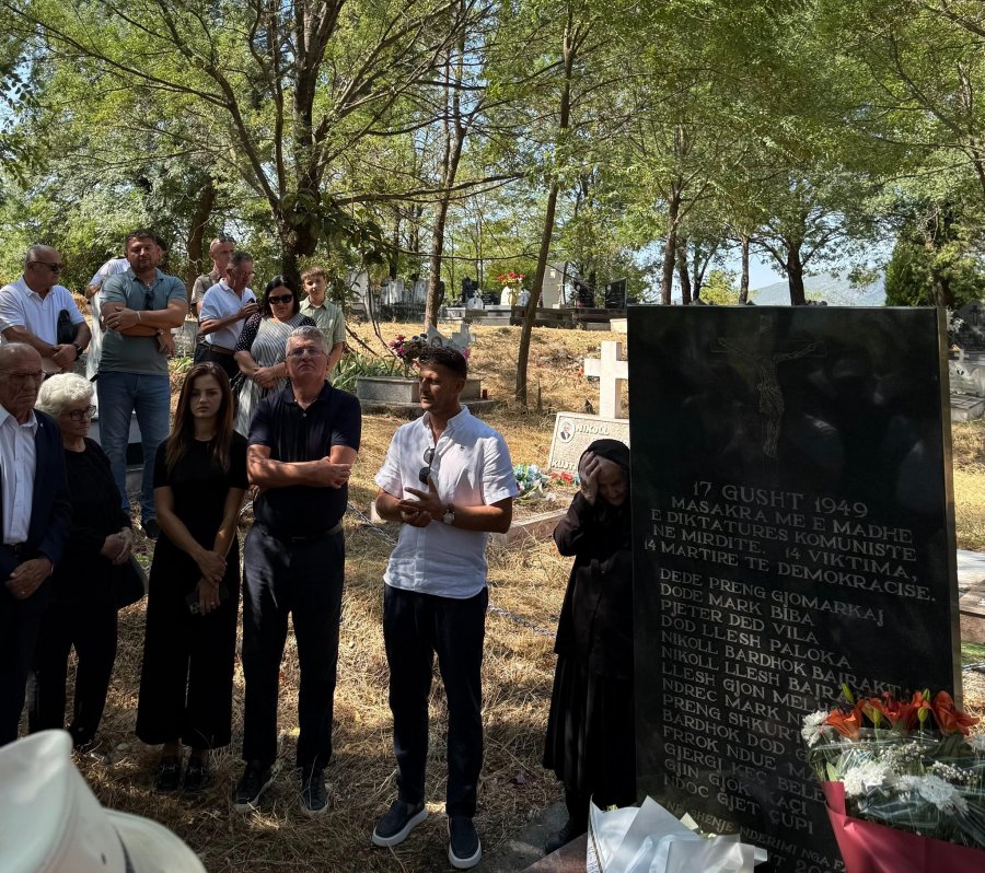 Mirditë, përkujtohen martirët e 17 Gushtit 1949, Berisha: Nderim të përjetshëm martirëve të lirisë