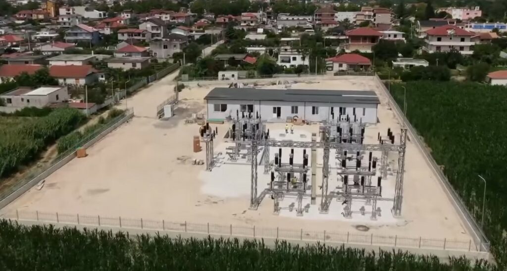 Nënstacioni i ri elektrik në Fier, Kryeministri Rama ndan pamjet: Do rrisë sigurinë e rrjetit