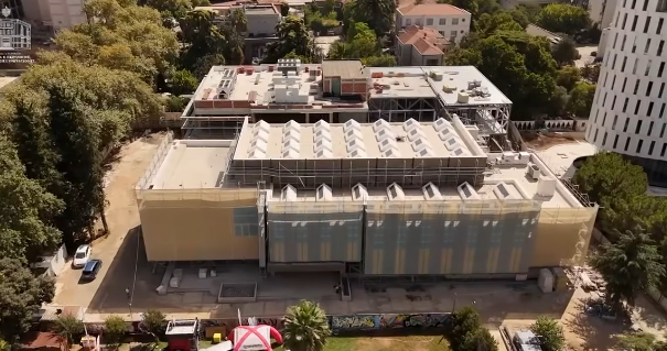 Nga kantieri i Rilindjes së Muzeut Kombëtar të Arteve të Bukura…