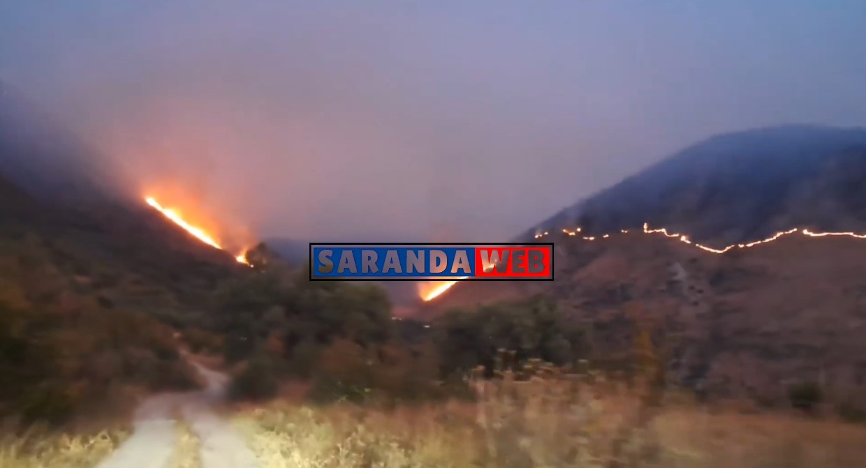 Nga Navarica dhe Livina rreziku kaloi, flakët rrethojnë fshatrat Velahovë, Krongj dhe Dhrovjan