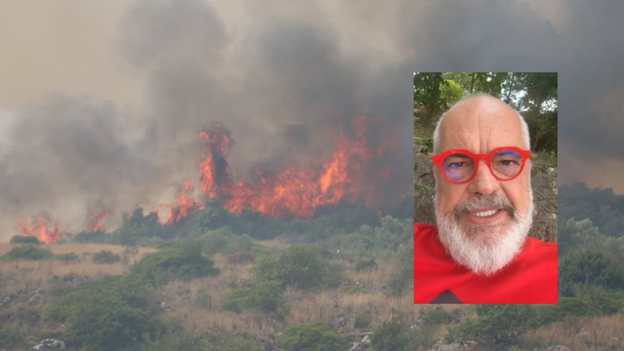 “Nuk ka asnjë forcë magjike që të ndalojë zjarret”/ Rama: Nga Spanja në Turqi, gjatë gushtit janë djegur 440 mijë hektarë! Avionët i kanë, por…