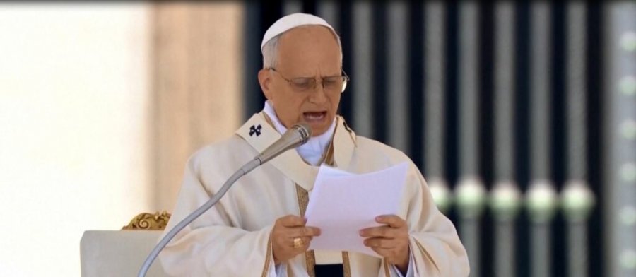 Papa Leoni XIV bën thirrje për paqe, kërkon armëpushim të përhershëm në Gaza