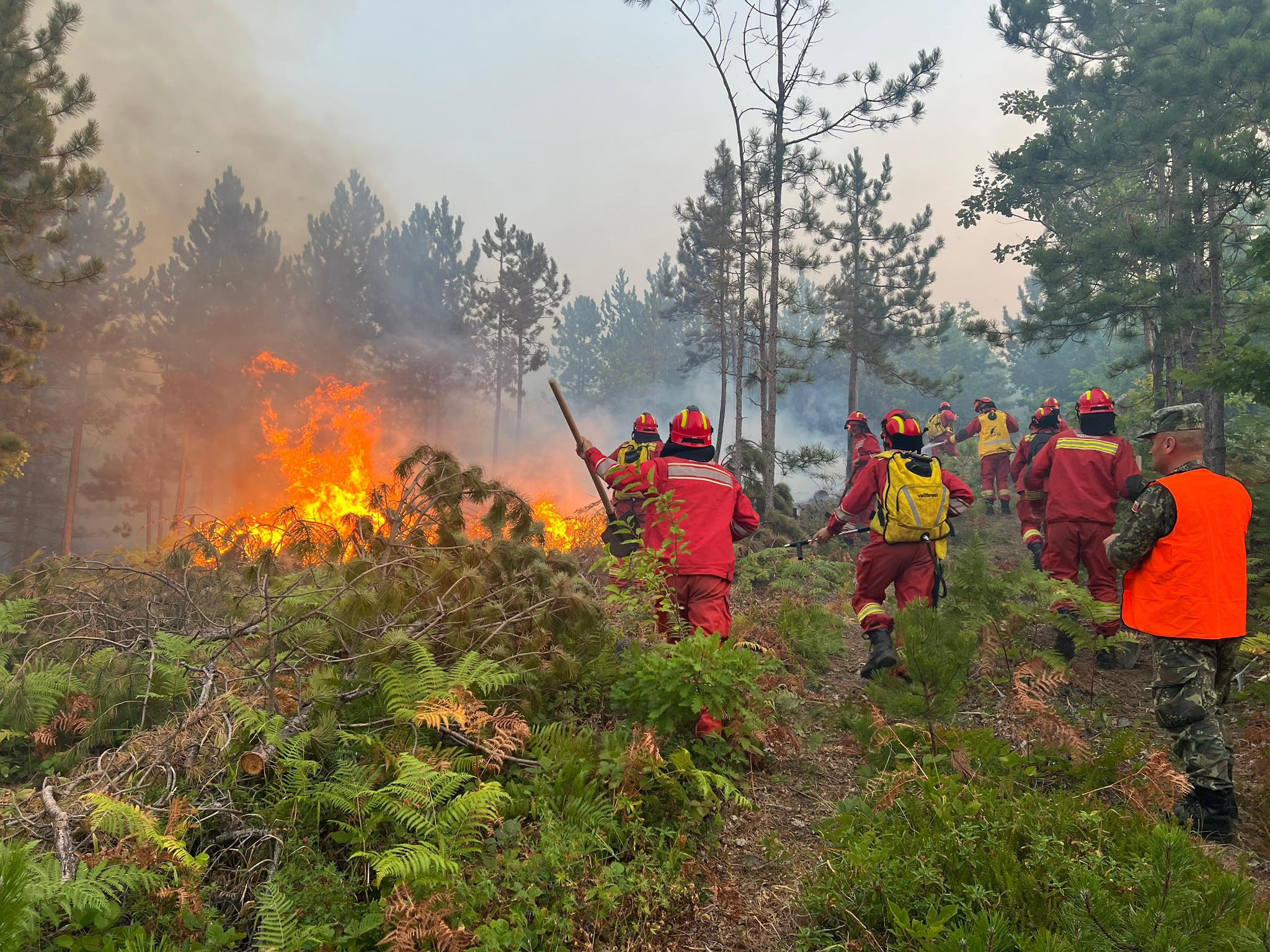 Përmirësim i situatës nga zjarret, vijon puna në disa vatra aktive