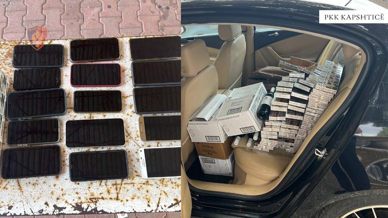 Policia arreston në Kapshticë 57-vjeçarin që kontrabandonte mallra nga Greqia