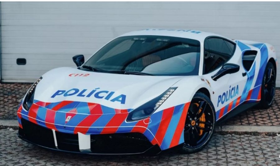Policia Portugeze shton një Ferrari 488 GTB në flotën e saj të makinave luksoze