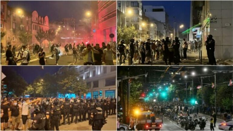 Protestat e forta studentore, OSBE i bën thirrje Serbisë të mos përdorë forcat policore