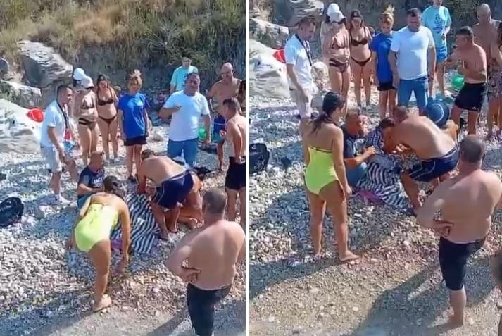Rrezikoi të mbytej në plazhin e Karaburunit, turistët dhe policia kufitare shpëtojnë 30-vjeçaren