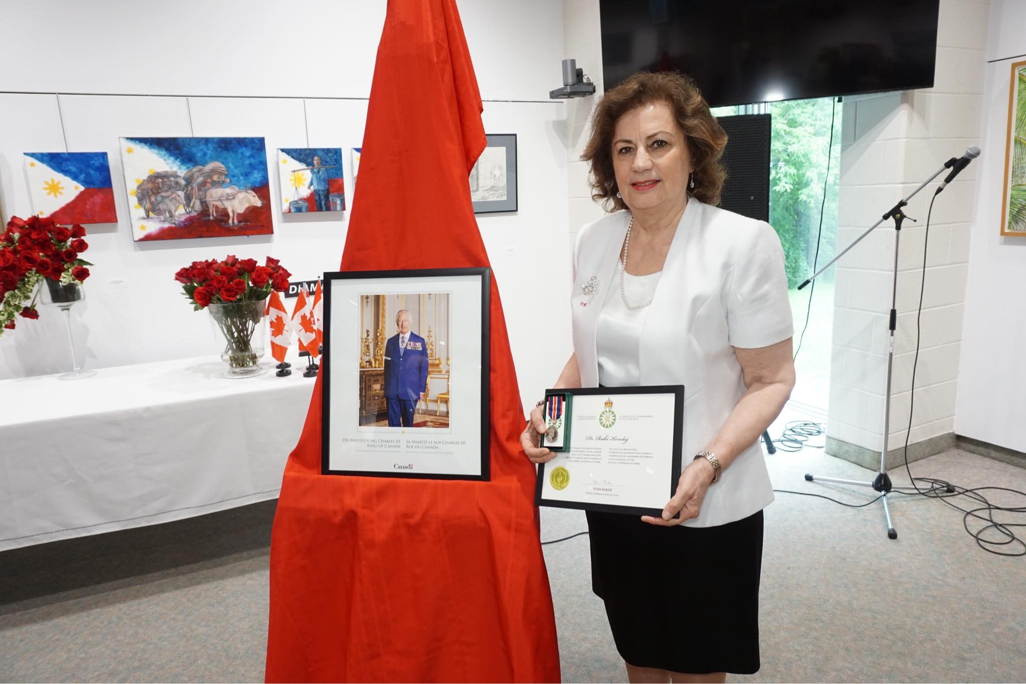 Ruki Kondaj, gruaja shqiptare që është nderuar me medaljen e Kurorëzimit të Mbretit Charles III