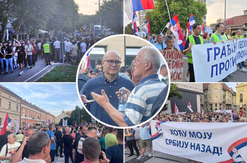 Serbia në kaos, besnikët e Vuçiçit dalin në rrugët e 50 qyteteve, pse presidenti po synon të nisë një luftë civile