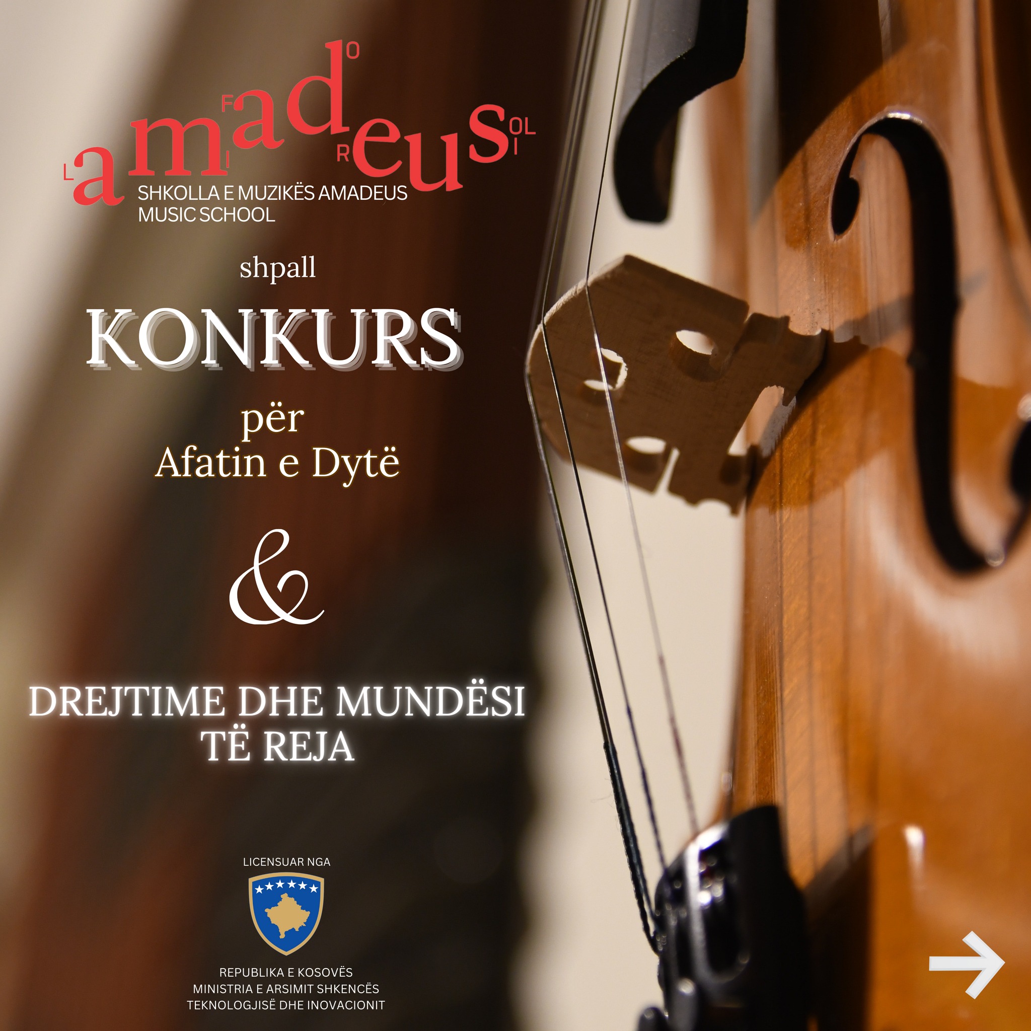 Shkolla e Muzikës “Amadeus” hap regjistrimin për nxënës, mundësi edhe për drejtime të reja