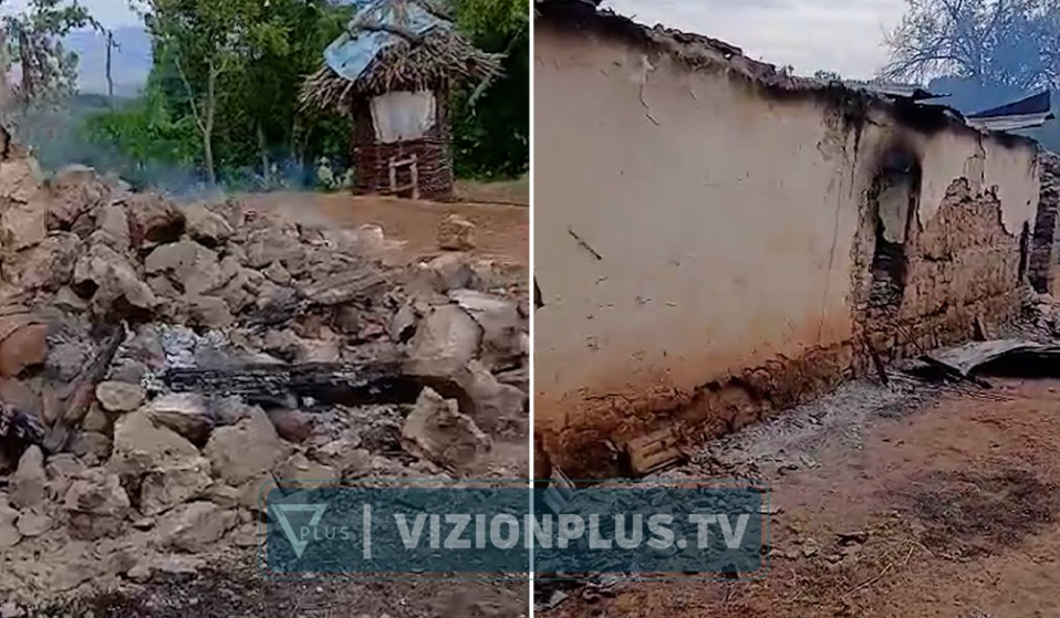 Shkrumbohet totalisht banesa në Përrenjas, shpëtojnë mrekullisht familjarët