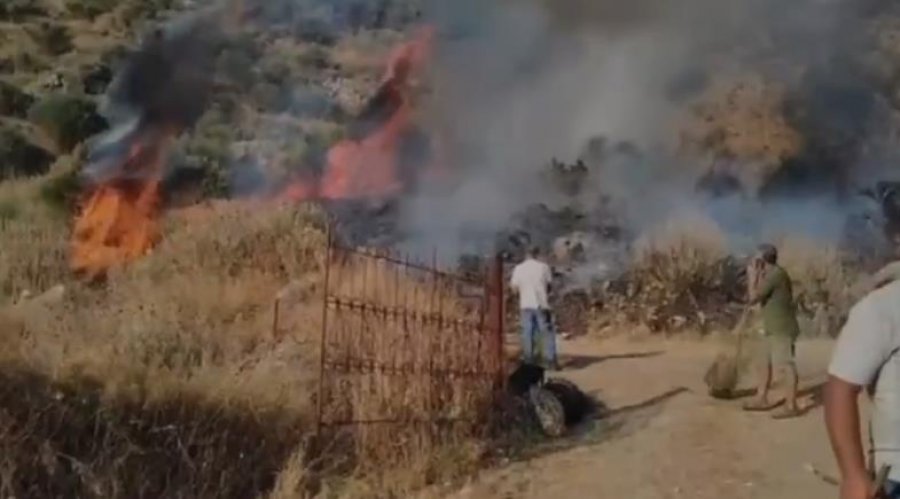 Situatë e rënduar nga zjjarret në Finiq, banorëve u bëhet thirrje për kujdes