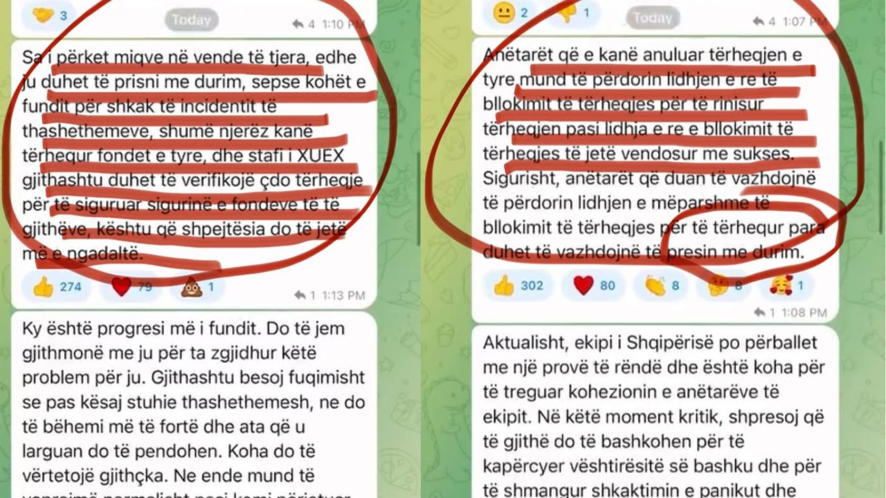 Skemat piramidale online/ Braçe publikon mesazhet nga grupi në Telegram: Krimi i mashtrimit dhe grabitjes po konsumohet i plotë!