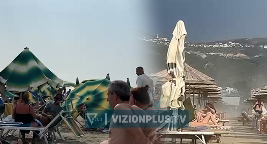 Stuhi ere në Vlorë, tremben pushuesit! Largohen me nxitim nga plazhi