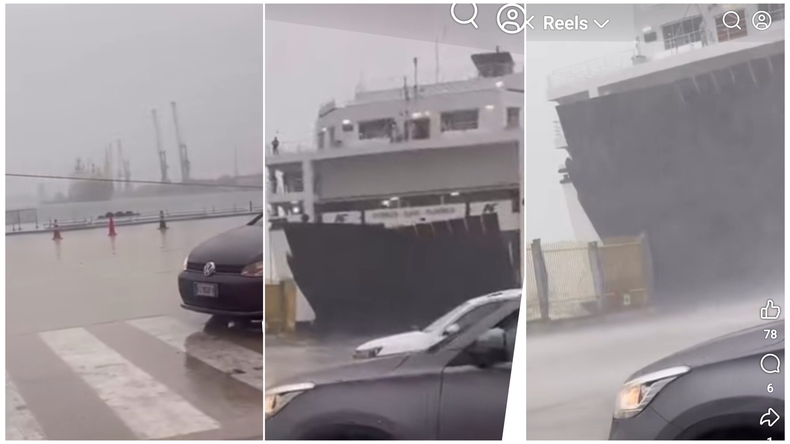 Stuhia godet portin e Durrësit, trageti spostohet 100 metra dhe përplaset me kangjellat