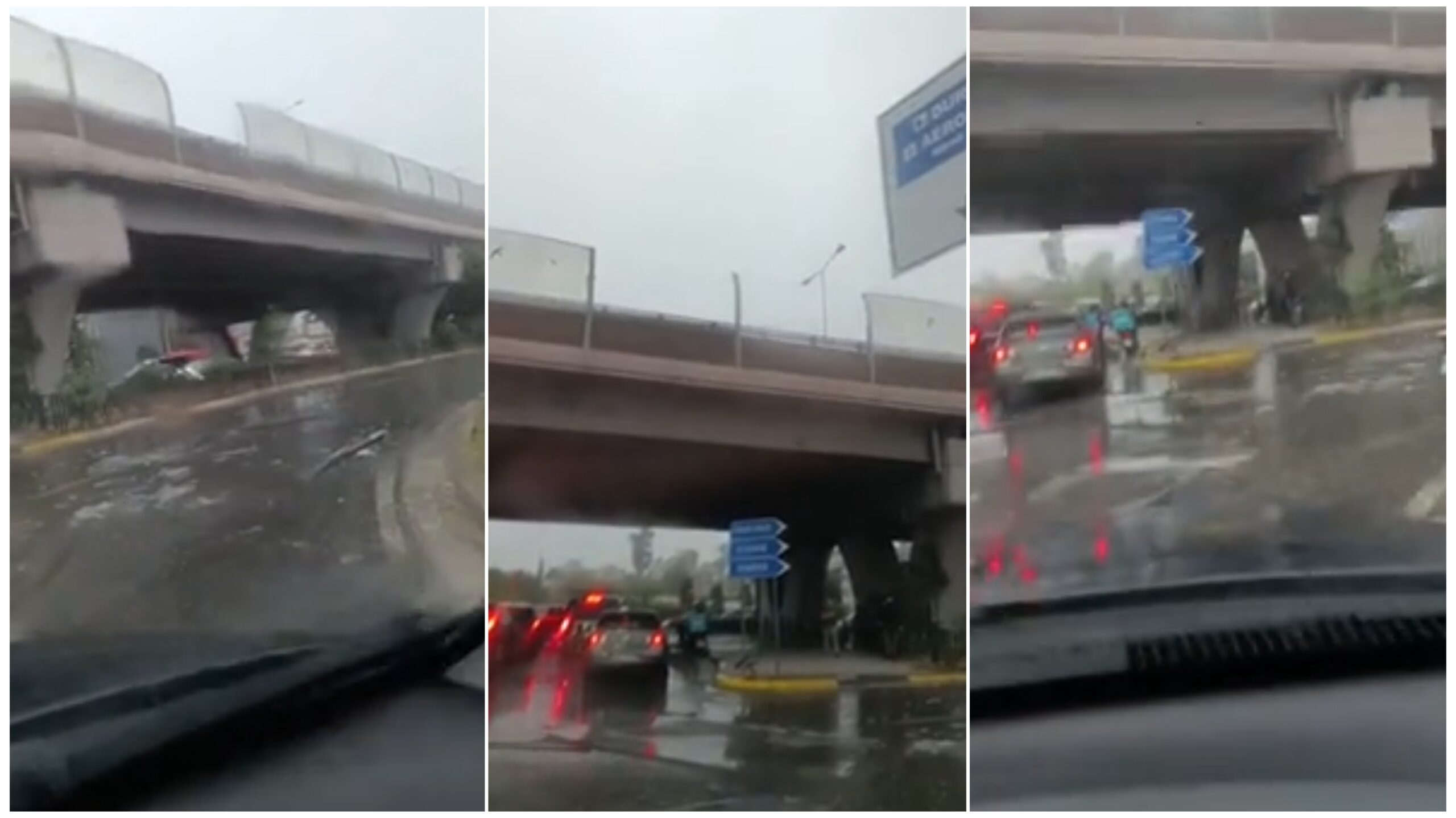 Stuhia rrëzon mbrojtësen e rrugës te “Pallati me shigjeta”