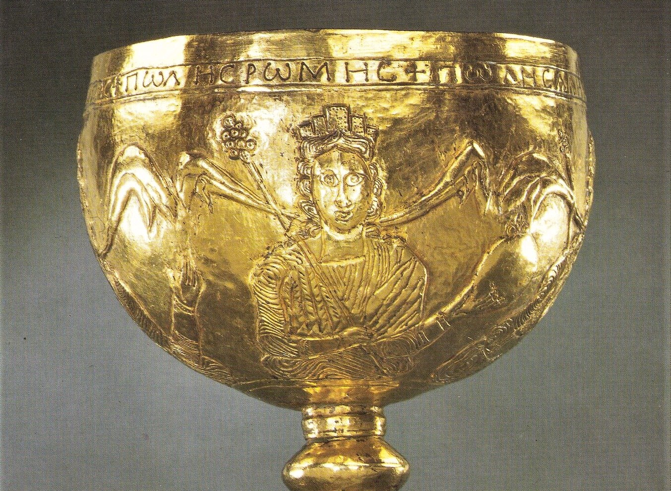 Thesari i trashëgimisë sonë kulturore në botë: “Kupa e Artë” e vitit 600 nga Vrapi