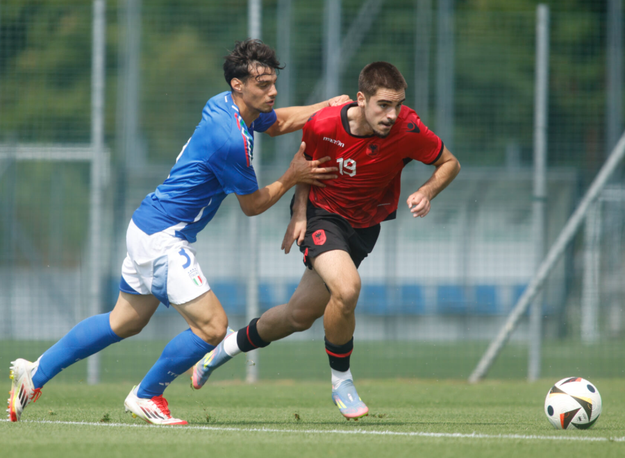 U-19/ Shqipëria barazon me rezultatin 1-1 ndeshjen e dytë me Italinë